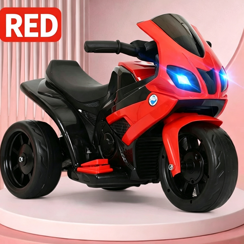 Children's Electric Motorcycle, Kidsren's Self-Driving Toy Car That Can Sit On, Baby Tricycle, Walking Artifact, Battery Stroller